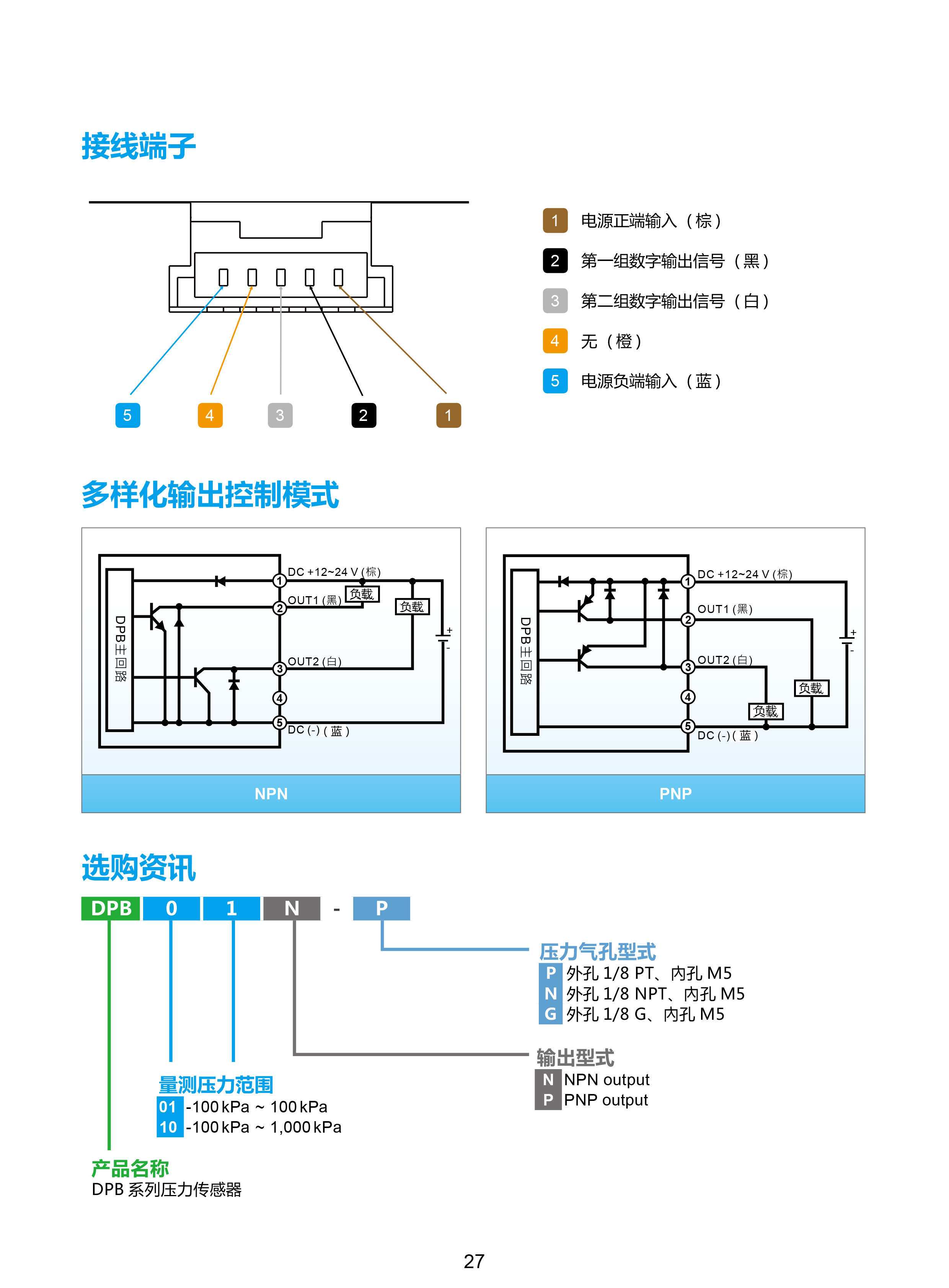 经济型压力传感器